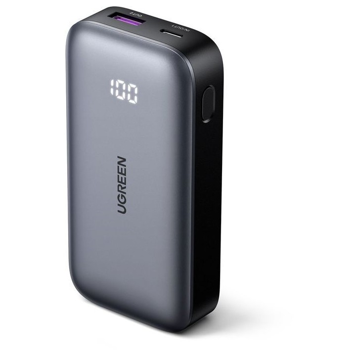 Batterie externe Slim - UGREEN - 10,000 mAh - Gris Batterie externe Slim - UGREEN - 10,000 mAh - Gris