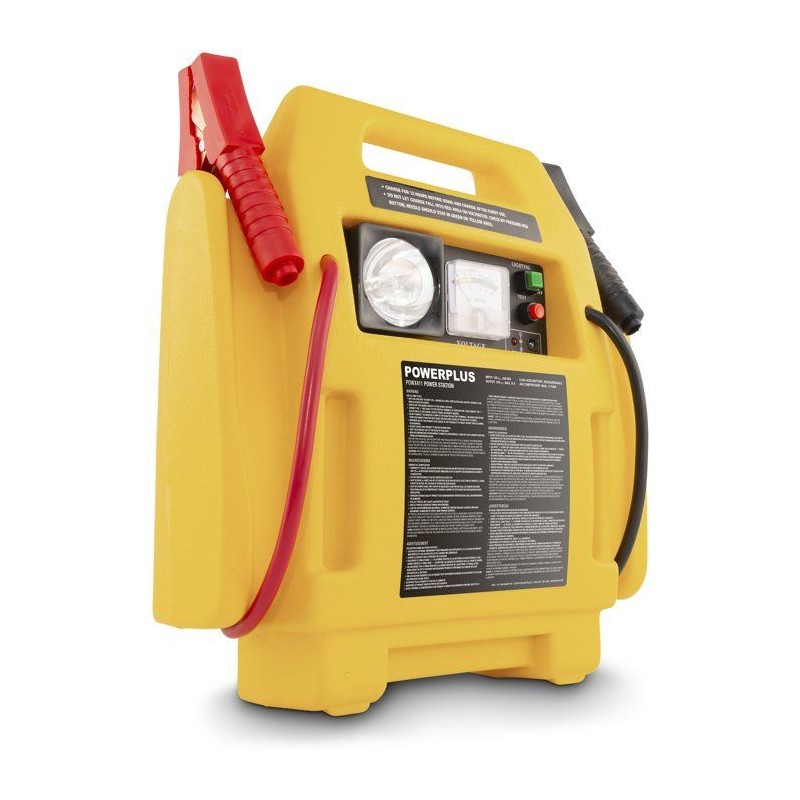 Alimentation électrique - POWERPLUS - 4 - en - 1 - Compresseur intég