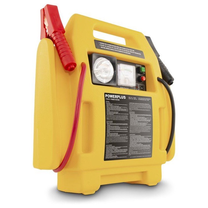 Alimentation électrique - POWERPLUS - 4 - en - 1 - Compresseur intégré - Inclus câble d'alimentation 12 V DC Alimentation électrique - POWERPLUS - 4 - en - 1 - Compresseur intégré - Inclus câble d'alimentation 12 V DC