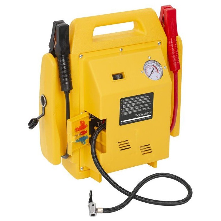Alimentation électrique - POWERPLUS - 4 - en - 1 - Compresseur intégré - Inclus câble d'alimentation 12 V DC Alimentation électrique - POWERPLUS - 4 - en - 1 - Compresseur intégré - Inclus câble d'alimentation 12 V DC