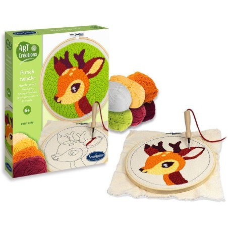 Broderie aiguille magique - SENTOSPHERE - Art & Créations - Punch Nee