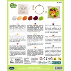 Broderie aiguille magique - SENTOSPHERE - Art & Créations - Punch Nee
