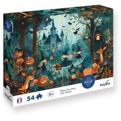 Puzzle - SENTOSPHERE - 54 pieces - Les Petites Sorcieres - Inventer de