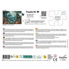 Puzzle - SENTOSPHERE - 54 pieces - Les Petites Sorcieres - Inventer de