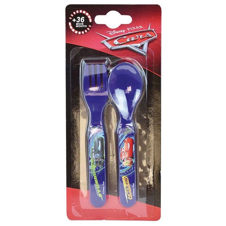 Lot vaisselle - FUN HOUSE - DISNEY CARS - 2 Verres, 2 Assiettes creuses Ø16 cm, 2 lots de couverts, Gobelet paille Lot vaisselle - FUN HOUSE - DISNEY CARS - 2 Verres, 2 Assiettes creuses Ø16 cm, 2 lots de couverts, Gobelet paille