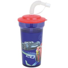 Lot vaisselle - FUN HOUSE - DISNEY CARS - 2 Verres, 2 Assiettes creuse