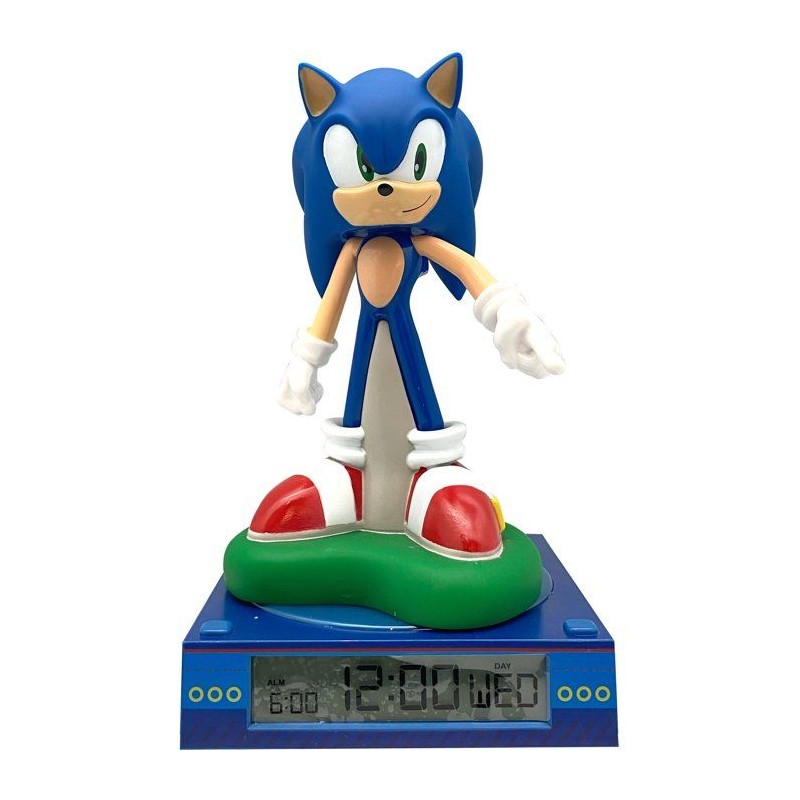 Reveil figurine 3D lumineuse - KIDS LICENSING - Sonic - Des 3 ans
