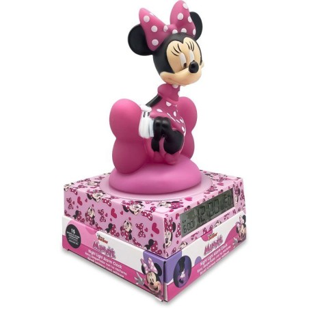 Reveil figurine 3D lumineuse - KIDS LICENSING - Minnie - Des 3 ans