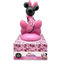 Reveil figurine 3D lumineuse - KIDS LICENSING - Minnie - Des 3 ans