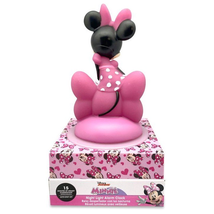 Reveil figurine 3D lumineuse - KIDS LICENSING - Minnie - Des 3 ans Reveil figurine 3D lumineuse - KIDS LICENSING - Minnie - Des 3 ans