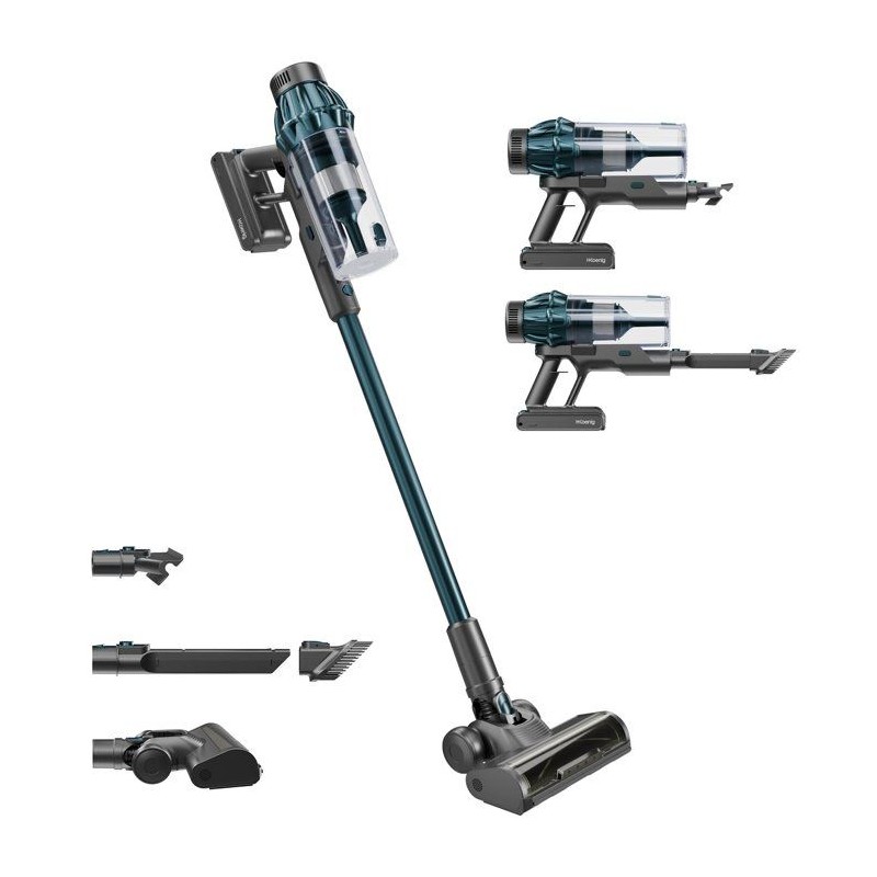 Aspirateur balai 2-en-1 sans fil - H.KoeNIG UPX32 - 30000 Pa - 50 min