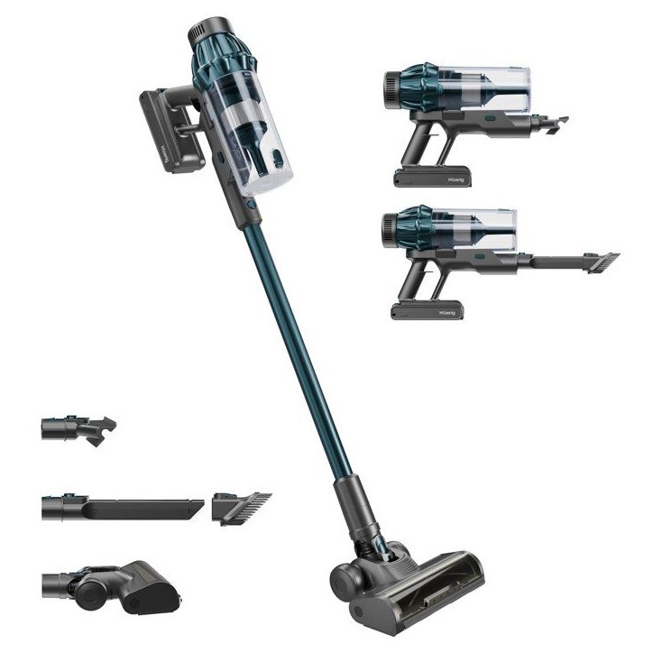 Aspirateur balai 2-en-1 sans fil - H.KoeNIG UPX32 - 30000 Pa - 50 min - 0,8 L - Bleu Aspirateur balai 2-en-1 sans fil - H.KoeNIG UPX32 - 30000 Pa - 50 min - 0,8 L - Bleu