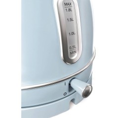 Bouilloire vintage - SWEISS - KTL6 - 2200 W - 1,8 L - Socle 360° - Bl