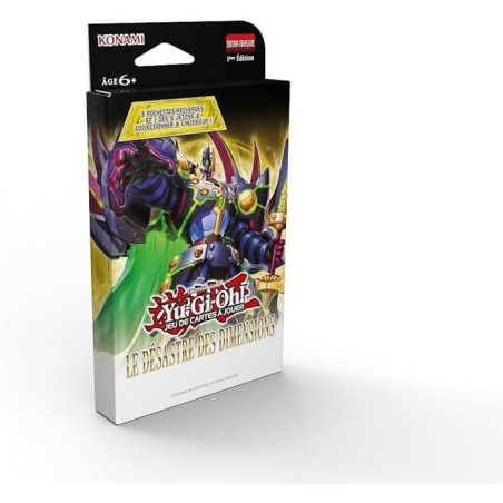 Pack de 3 boosters - KONAMI - Yu-Gi-Oh! - Le Désastre des Dimensions