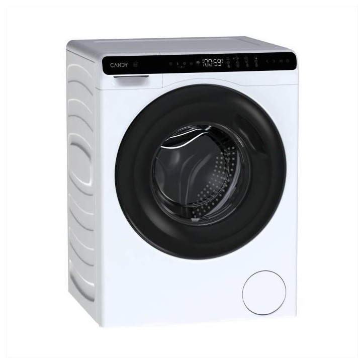 Lave-linge hublot CANDY CW50-BP12307U1-S - 5kg - 1200 tours/min - Classe A - Connecté - Blanc Lave-linge hublot CANDY CW50-BP12307U1-S - 5kg - 1200 tours/min - Classe A - Connecté - Blanc