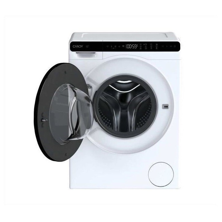 Lave-linge hublot CANDY CW50-BP12307U1-S - 5kg - 1200 tours/min - Classe A - Connecté - Blanc Lave-linge hublot CANDY CW50-BP12307U1-S - 5kg - 1200 tours/min - Classe A - Connecté - Blanc