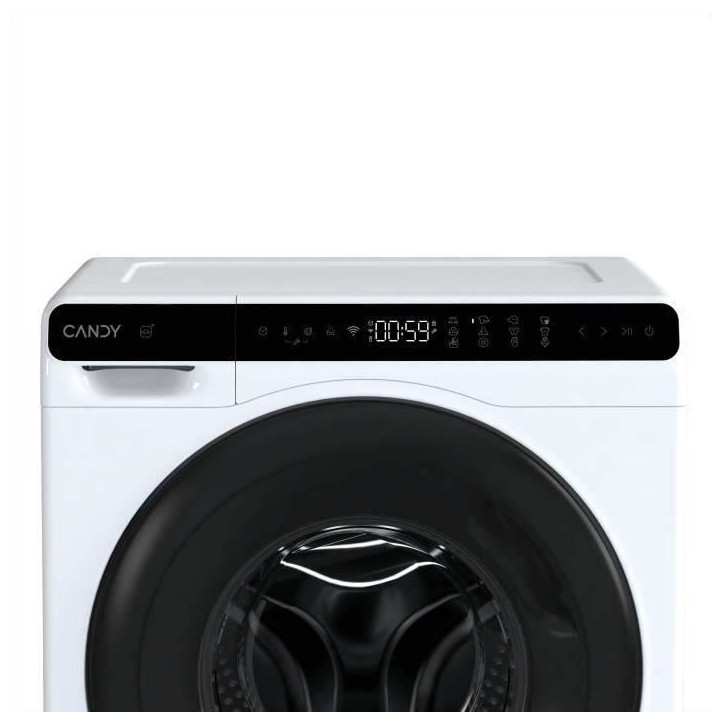 Lave-linge hublot CANDY CW50-BP12307U1-S - 5kg - 1200 tours/min - Classe A - Connecté - Blanc Lave-linge hublot CANDY CW50-BP12307U1-S - 5kg - 1200 tours/min - Classe A - Connecté - Blanc