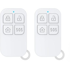Lot de 2 télécommandes supplémentaires - KYF - Pour KYF-ALARM-012