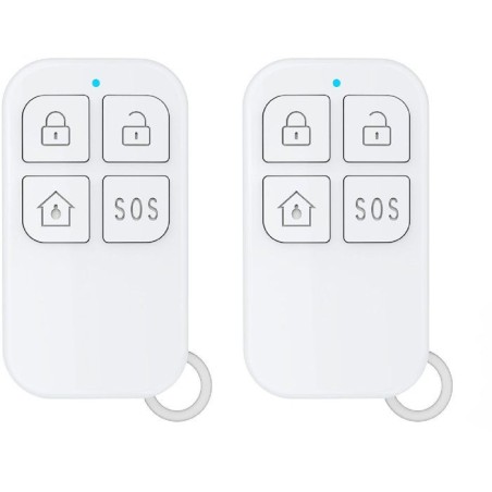 Lot de 2 télécommandes supplémentaires - KYF - Pour KYF-ALARM-012