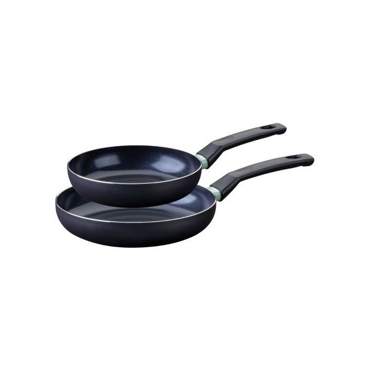 Set de 2 poeles a induction - FACKELMANN - Brandao - Aluminium céramique antiadhésif - Ø 20 et 24 cm Set de 2 poeles a induction - FACKELMANN - Brandao - Aluminium céramique antiadhésif - Ø 20 et 24 cm