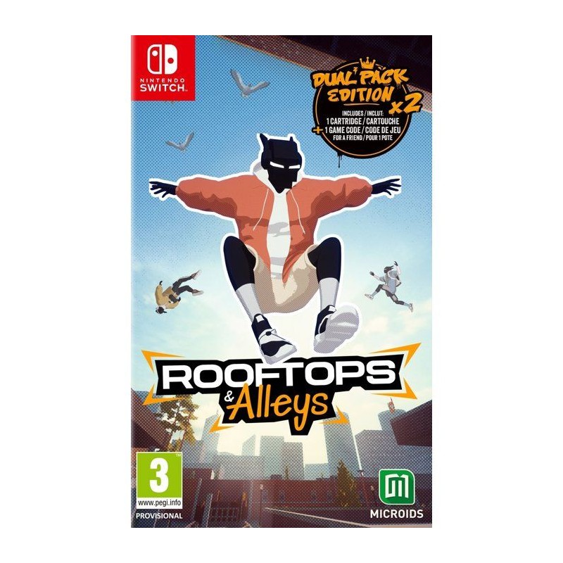 ROOFTOPS AND ALLEYS: The Parkour Game - Dual Pack Edition - Jeu Ninten