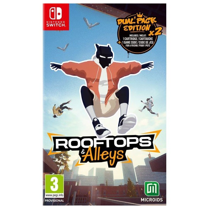 ROOFTOPS AND ALLEYS: The Parkour Game - Dual Pack Edition - Jeu Nintendo Switch ROOFTOPS AND ALLEYS: The Parkour Game - Dual Pack Edition - Jeu Nintendo Switch