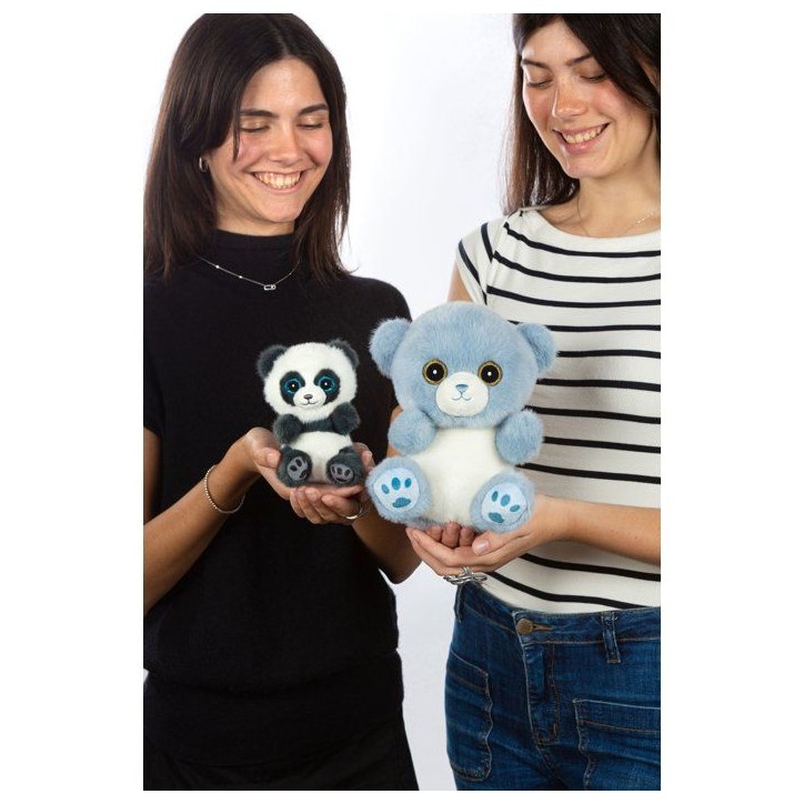 Peluche - Peluche Ours BLUE Cutydoos bleu jeans – 23 cm Peluche - Peluche Ours BLUE Cutydoos bleu jeans – 23 cm