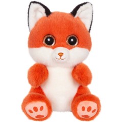 Peluche - Peluche Renard FLAME Cutydoos orange brulé – 23 cm