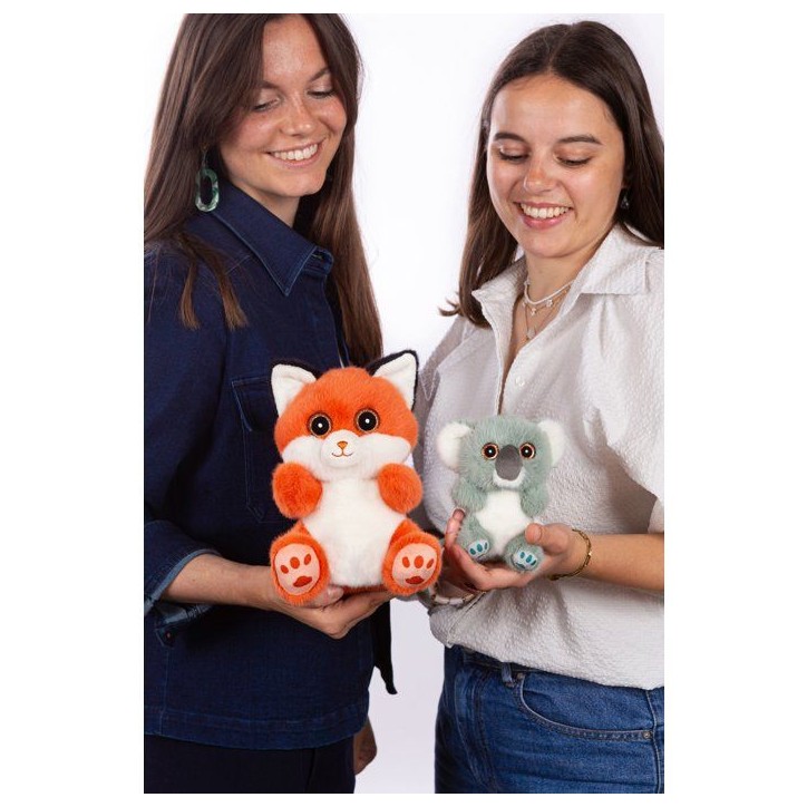 Peluche - Peluche Renard FLAME Cutydoos orange brulé – 23 cm Peluche - Peluche Renard FLAME Cutydoos orange brulé – 23 cm
