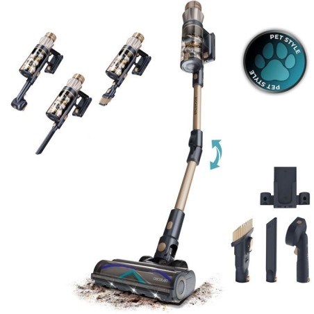 Aspirateur balai - CECOTEC Conga Rockstar RS90 Pet Flex - 40 000 Pa -