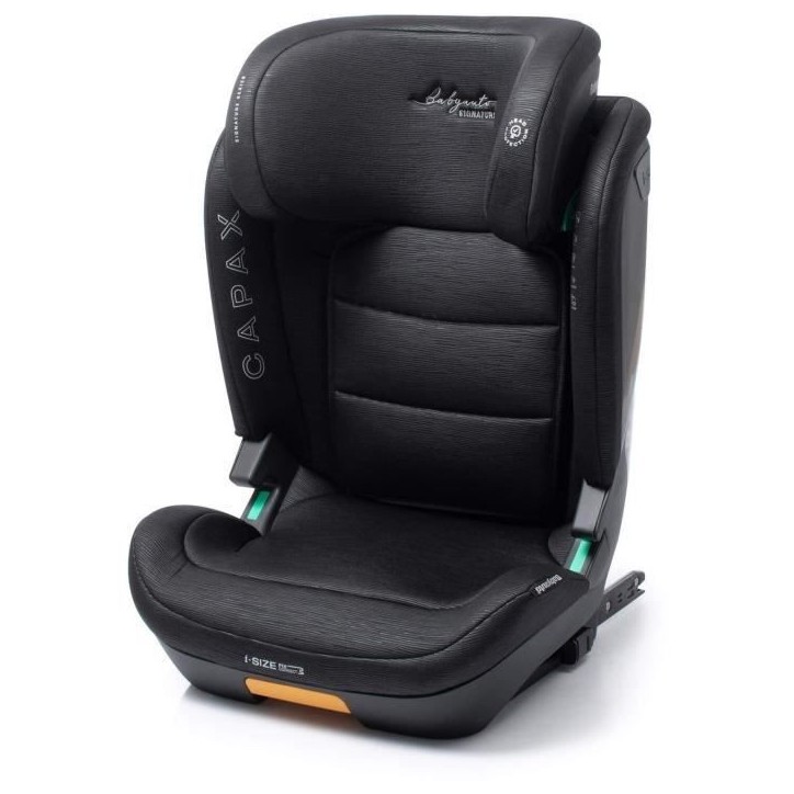 Siege auto - BABYAUTO - CAPAX BLACK LINE - 4-12 ans - I-Size - 100-150 cm Siege auto - BABYAUTO - CAPAX BLACK LINE - 4-12 ans - I-Size - 100-150 cm