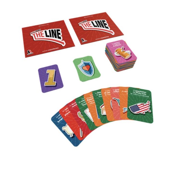 The Line Rouge - Jeu de societe The Line Rouge - Jeu de societe