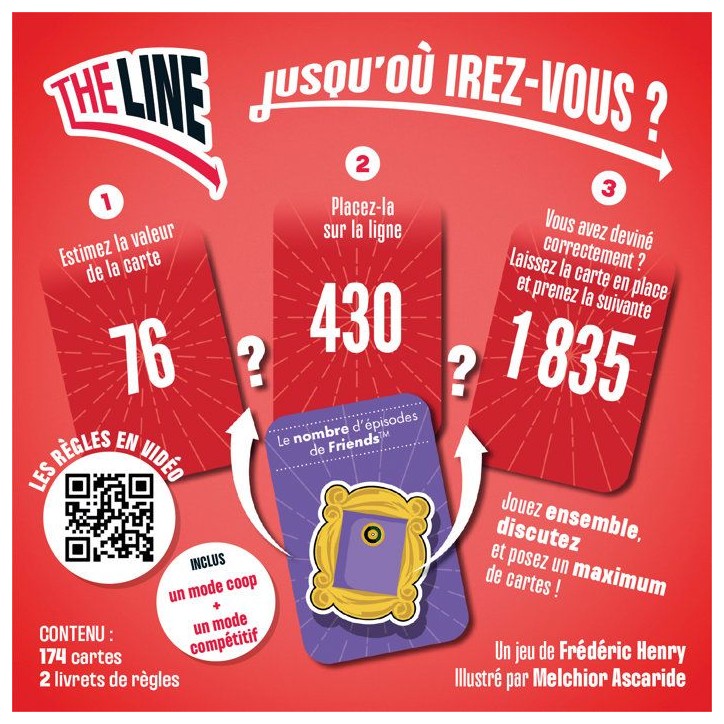 The Line Rouge - Jeu de societe The Line Rouge - Jeu de societe