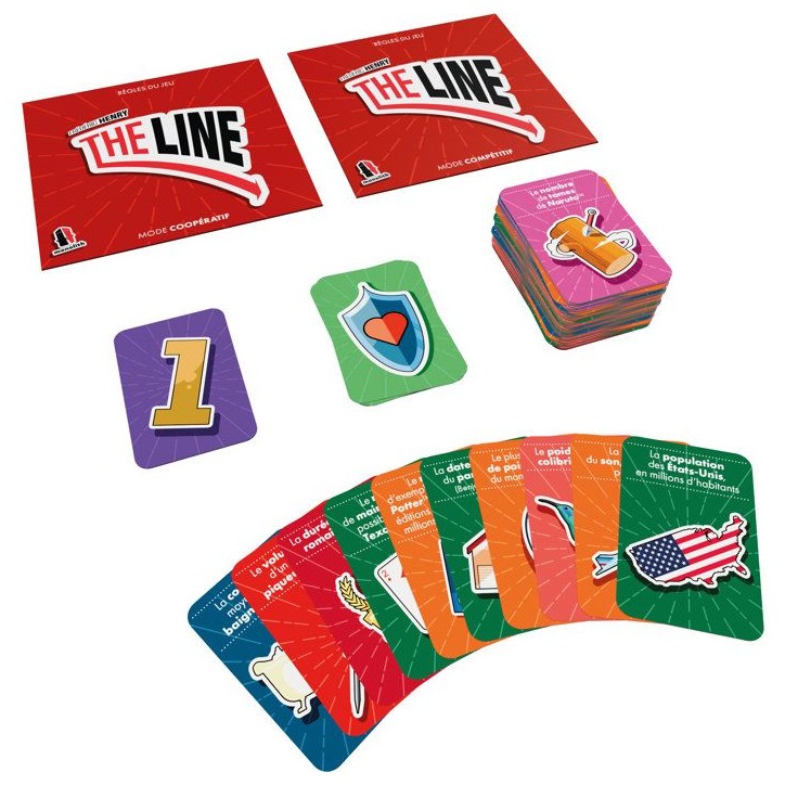 The Line Rouge - Jeu de societe The Line Rouge - Jeu de societe