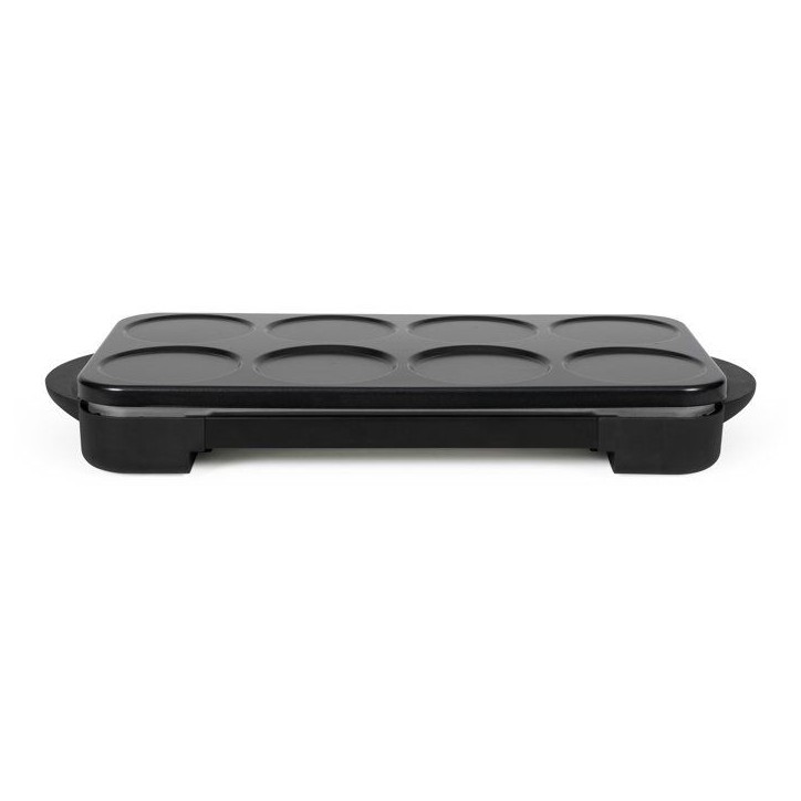 Appareil 2-en-1 crepiere et plancha grill - LIVOO - DOC349N - 1500 W - 8 mini crepes Ø 11,5 cm - Sans PFAS - Noir Appareil 2-en-1 crepiere et plancha grill - LIVOO - DOC349N - 1500 W - 8 mini crepes Ø 11,5 cm - Sans PFAS - Noir