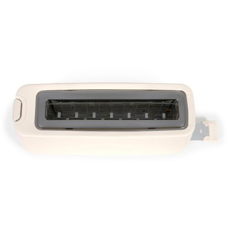 Grille-pain fente longue - LIVOO - DOD168C - 900 W - Thermostat réglable : 7 niveaux - Blanc cassé