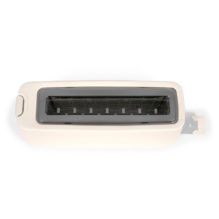 Grille-pain fente longue - LIVOO - DOD168C - 900 W - Thermostat réglable : 7 niveaux - Blanc cassé Grille-pain fente longue - LIVOO - DOD168C - 900 W - Thermostat réglable : 7 niveaux - Blanc cassé