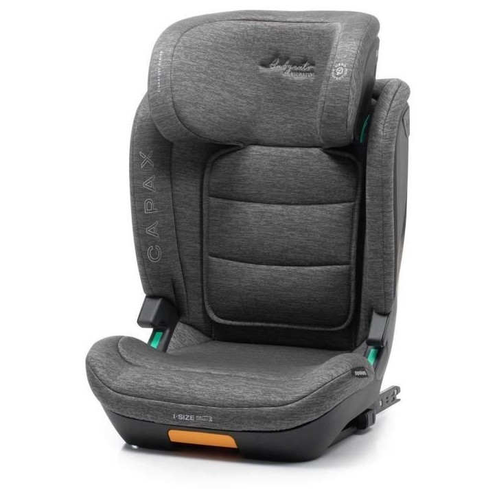 Siege auto - BABYAUTO - CAPAX GREY DOBBY - 4-12 ans - I-Size - 100-150 cm Siege auto - BABYAUTO - CAPAX GREY DOBBY - 4-12 ans - I-Size - 100-150 cm