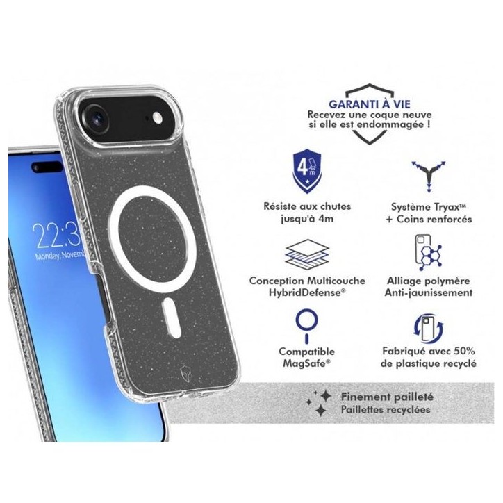 Coque FC Air Xtrem MagSafe - IPhone Air - Recyclé - Paillettes