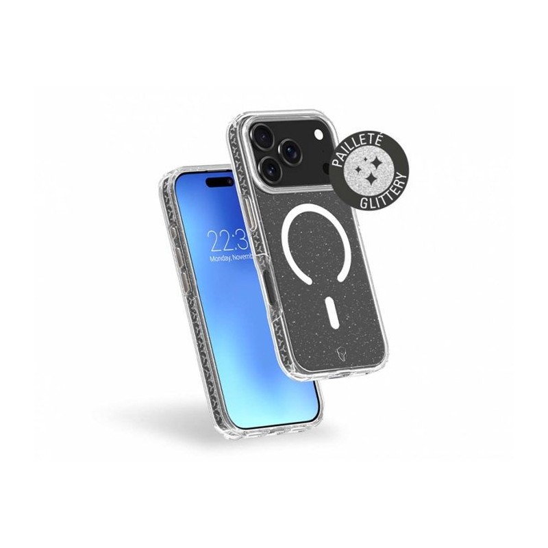 Coque FC Air Xtrem MagSafe - IPhone17 Pro Max - Recyclé - Paillettes
