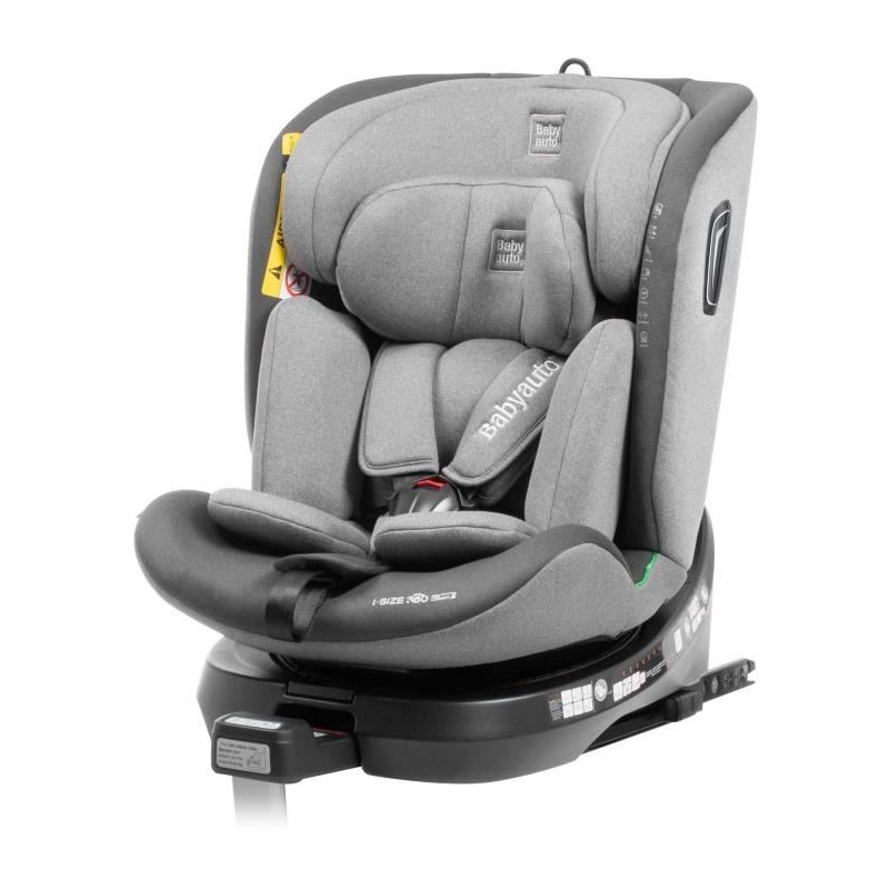 Siege auto - BABYAUTO - AITANA GREY ANTHRACITE - De la naissance a 12 Siege auto - BABYAUTO - AITANA GREY ANTHRACITE - De la naissance a 12
