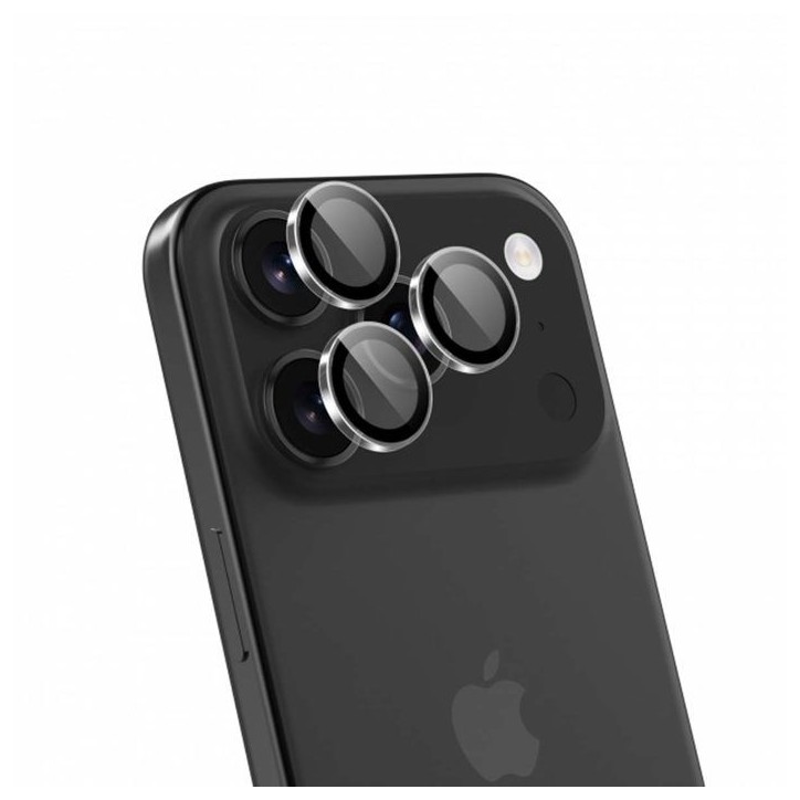 Pack 3 protections objectif - FG MG - IPhone17 Pro/PM/16Pro/PM - Transparent Pack 3 protections objectif - FG MG - IPhone17 Pro/PM/16Pro/PM - Transparent