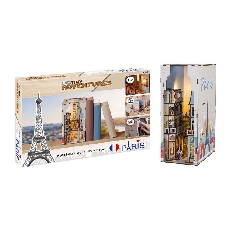 Book Nook - Kit DIY a construire Maquette 3D Serre Livre - REVELL - Ti