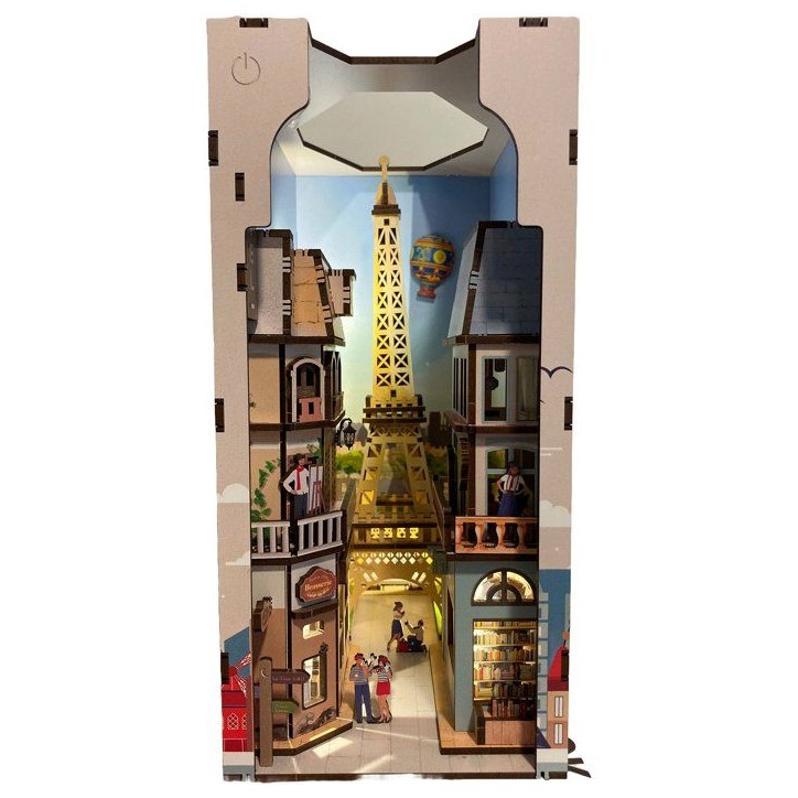 Book Nook - Kit DIY a construire Maquette 3D Serre Livre - REVELL - Tiny Adventures - Paris - LED Book Nook - Kit DIY a construire Maquette 3D Serre Livre - REVELL - Tiny Adventures - Paris - LED