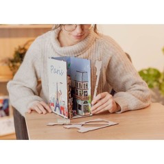Book Nook - Kit DIY a construire Maquette 3D Serre Livre - REVELL - Ti