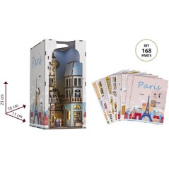 Book Nook - Kit DIY a construire Maquette 3D Serre Livre - REVELL - Ti