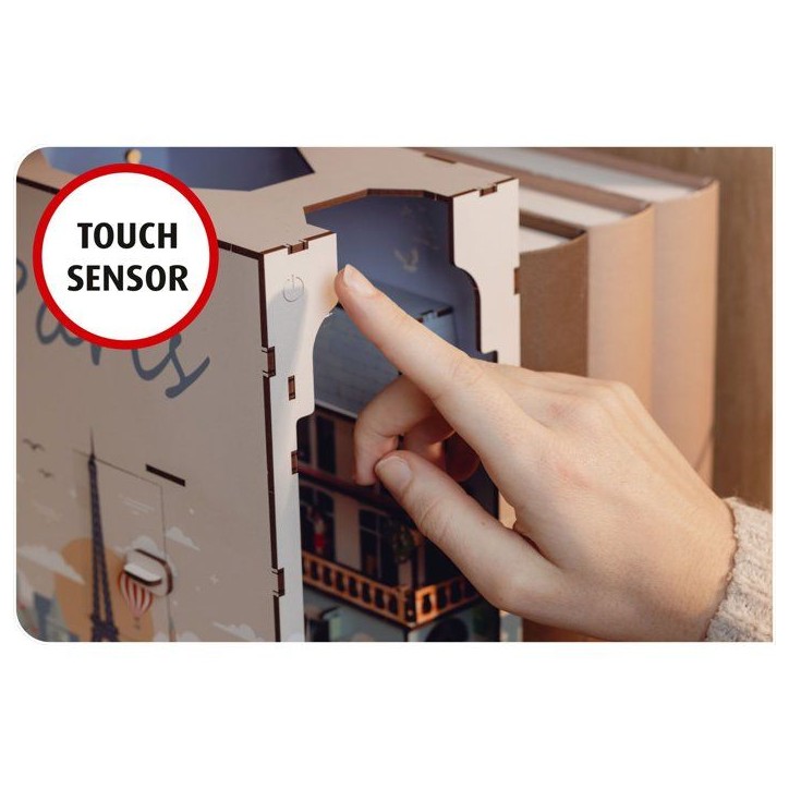 Book Nook - Kit DIY a construire Maquette 3D Serre Livre - REVELL - Tiny Adventures - Paris - LED Book Nook - Kit DIY a construire Maquette 3D Serre Livre - REVELL - Tiny Adventures - Paris - LED