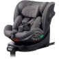 Siege auto - BABYAUTO - SCUDDA GREY DOBBY - De la naissance a 12 ans - 0-36 kg - I-Size - ISOFIX - Pivotant 360° - ECE R129