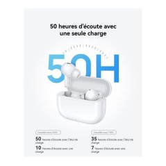 Ecouteurs sans fil - Huawei - Freebuds SE 4 ANC - Blanc