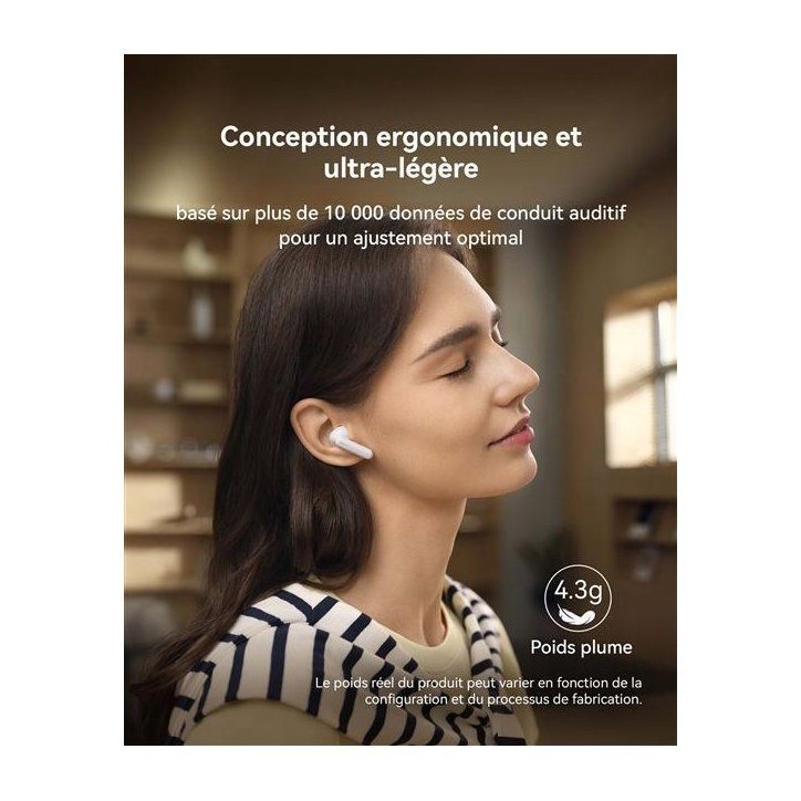 Ecouteurs sans fil - Huawei - Freebuds SE 4 ANC - Blanc Ecouteurs sans fil - Huawei - Freebuds SE 4 ANC - Blanc